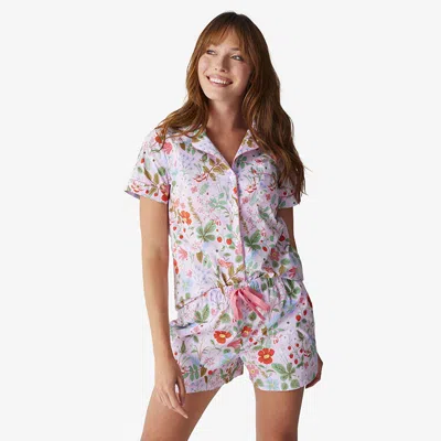 THE COMPANY STORE POPLIN WOMEN'S SHORT SET