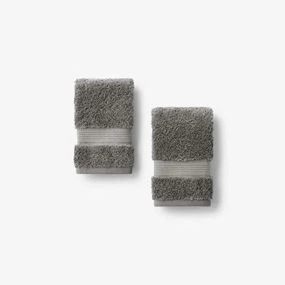 THE COMPANY STORE REGAL EGYPTIAN COTTON WASHCLOTHS, SET OF 2