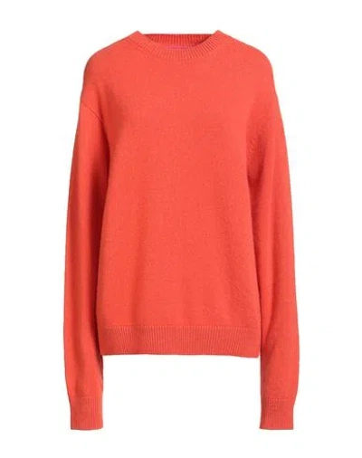 THE ELDER STATESMAN THE ELDER STATESMAN WOMAN SWEATER CORAL SIZE L CASHMERE