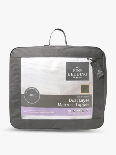 THE FINE BEDDING COMPANY DUAL LAYER MATTRESS TOPPER