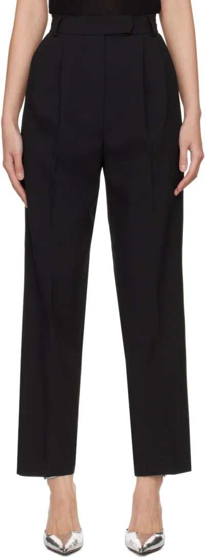 THE FRANKIE SHOP BLACK BEA TROUSERS