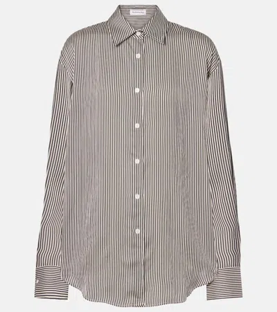 THE FRANKIE SHOP LUI STRIPED SHIRT