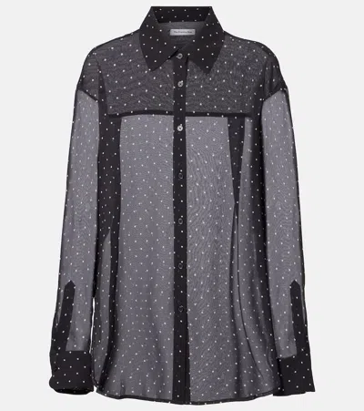 THE FRANKIE SHOP PERI POLKA-DOT SHIRT