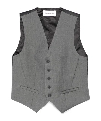 THE FRANKIE SHOP V-NECK VEST