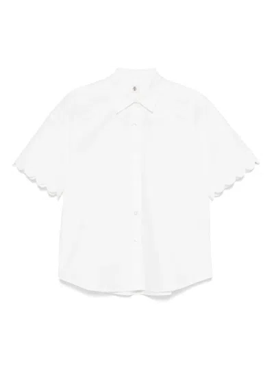 THE GARMENT CYPRUS SCALLOP SHIRT