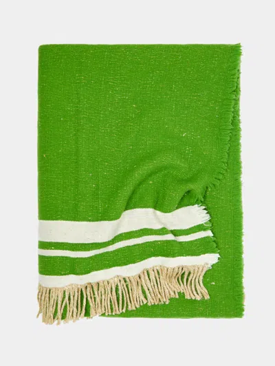 THE HOUSE OF LYRIA BOSCAGLIA HAND-DYED WOOL THROW (73IN/1.9M)