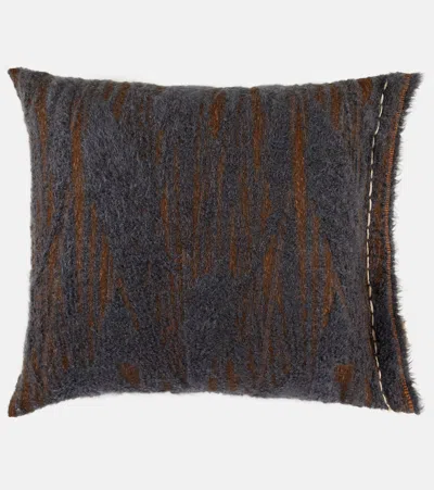 THE HOUSE OF LYRIA ANGARIA WOOL-BLEND CUSHION