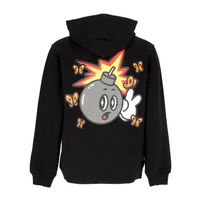 THE HUNDREDS MEN'S BUTTERFLY ADAM PULLOVER HOODIE BLACK