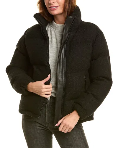 THE KOOPLES THE KOOPLES TWEED PUFFER COAT