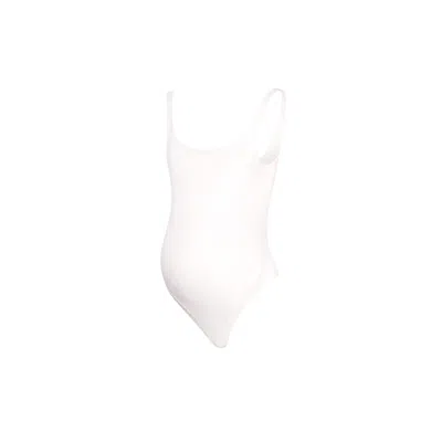 THE KOOZY MATERNITY CHANI BODYSUIT IN SKY WHITE