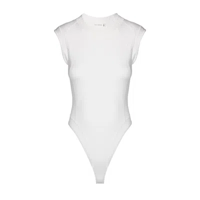 THE KOOZY WOMEN'S AMORY BODYSUIT IN WHITE
