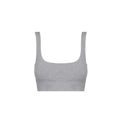 THE KOOZY WOMEN'S GREY VICTORIA BRALETTE IN MELANGE