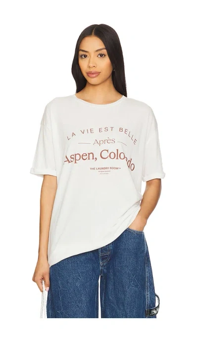 THE LAUNDRY ROOM LIFE IS BEAUTIFUL AFTER OVERSIZED TEE