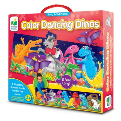 THE LEARNING JOURNEY THE LEARNING JOURNEY LONG & TALL PUZZLES - COLOR DANCING DINOS