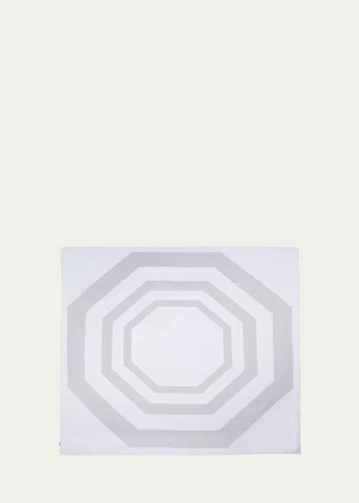 THE LINO ESSENTIAL GREY TABLECLOTH, 71" SQUARE