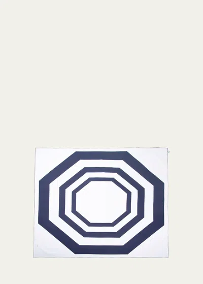 THE LINO ESSENTIAL NAVY TABLECLOTH, 71" SQUARE