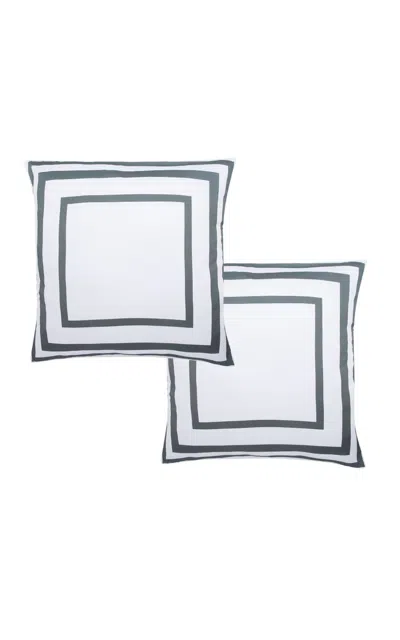 THE LINO ESSENTIAL SET-OF-TWO COTTON PILLOWCASES