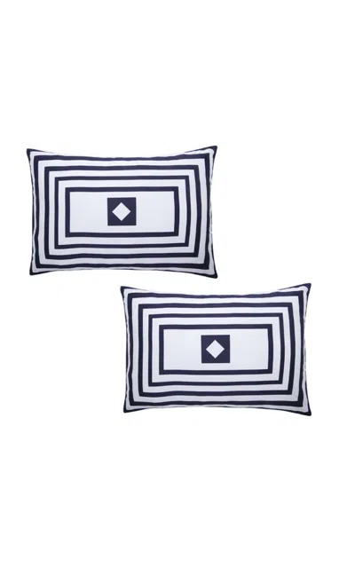 THE LINO ESSENTIAL SET-OF-TWO COTTON PILLOWCASES