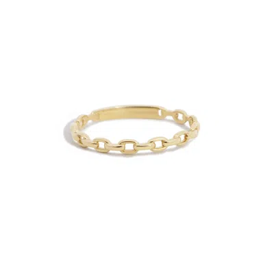 THE LOVERY OVAL LINK RING