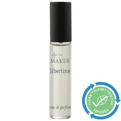 THE MAKER LIBERTINE EAU DE PARFUM TRAVEL SPRAY 0.33 OZ / 10 ML EAU DE PARFUM SPRAY
