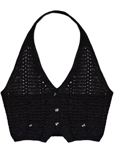 THE MANNEI TYA CROCHET VEST