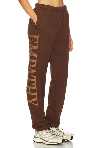 THE MAYFAIR GROUP EMPATHY ALWAYS SWEATPANTS IN ESPRESSO