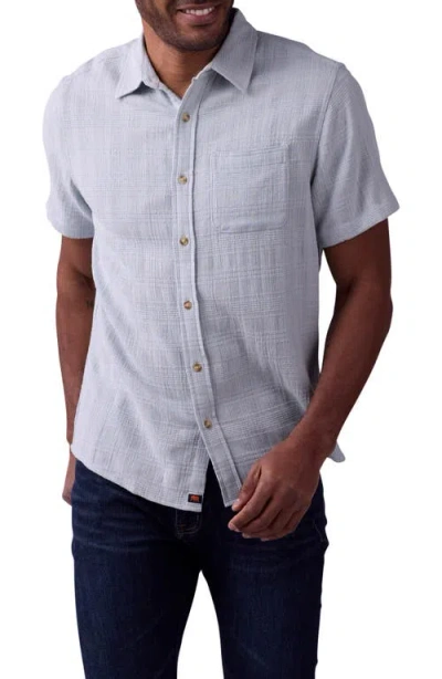 THE NORMAL BRAND THE NORMAL BRAND FRESHWATER SHORT SLEEVE BUTTON-UP SHIRT
