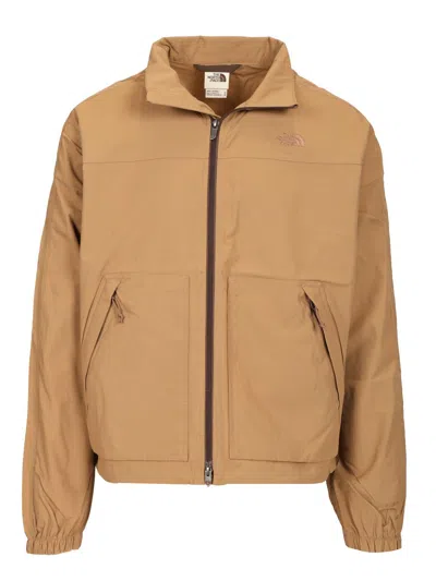 THE NORTH FACE CORDURA WINDBREAKER JACKETS BROWN