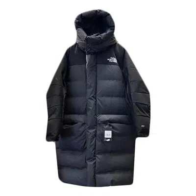 THE NORTH FACE THE NORTH FACE FW22 Logo Hooded Puffer Coat 'Black'