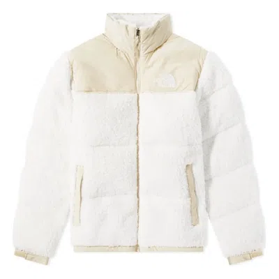 THE NORTH FACE THE NORTH FACE High Pile 600 Fill Recycled Waterfowl Down Nuptse Jacket 'Gardenia White Gravel'