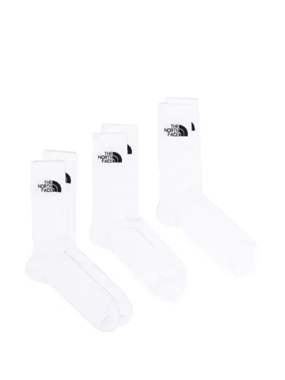 THE NORTH FACE INTARSIA-LOGO SOCKS (PACK OF THREE)