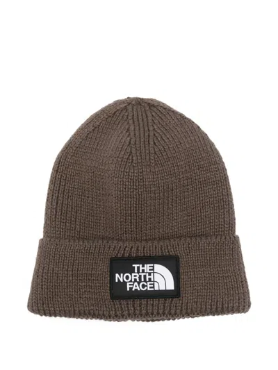 THE NORTH FACE LOGO-PATCH BEANIE