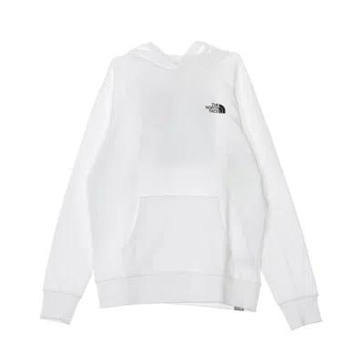 THE NORTH FACE MEN'S RAGLAN HOODIE RED BOX HD WHITE