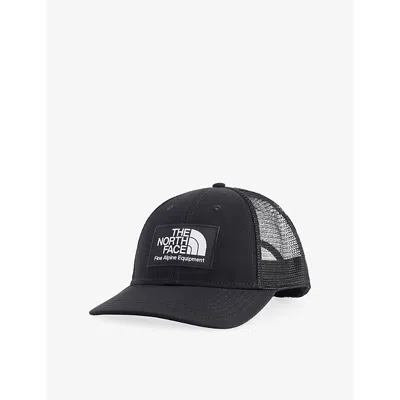 THE NORTH FACE MENS BLACK MUDDER TRUCKER WOVEN BASEBALL CAP