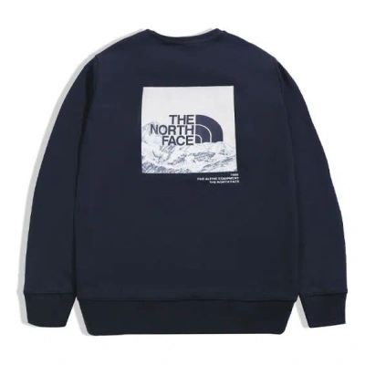 THE NORTH FACE THE NORTH FACE Regrind Crew SS22 Logo Sweater 'Navy'