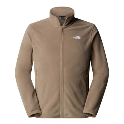 THE NORTH FACE SWEATSHIRT SPORT MAN THE NORTH FACE NF0A8D0RBOW1 M GLACIER FLC JKT MOCHA BROWN