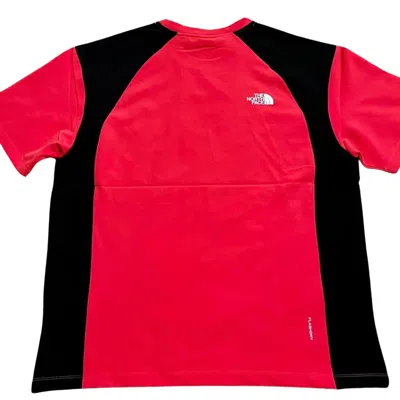 THE NORTH FACE TEKWARE NF0A7QHUV33 MEN'S RED BLACK CREW NECK T-SHIRT 2XL NCL493