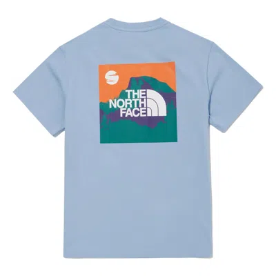THE NORTH FACE (WMNS) THE NORTH FACE Graphic T-shirt 'Blue'