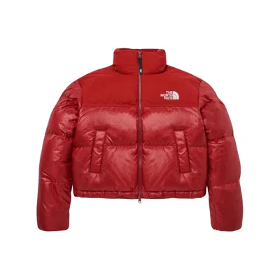 THE NORTH FACE (WMNS) The North Face White Label Novelty Nuptse Down Jacket Asia Sizing 'Dark Red'