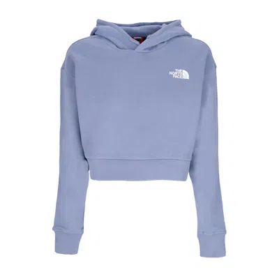 THE NORTH FACE WOMEN'S CROPPED HOODIE TREND CROP HOODIE FOLK BLUE