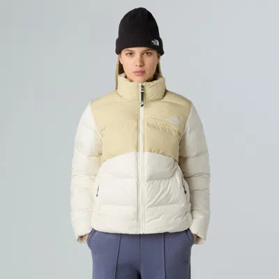 THE NORTH FACE WOMEN'S OUTERWEAR AND JACKETS THE NORTH FACE NF0A89JD - W SAIKURU TIU1 GRAVEL/WHITE