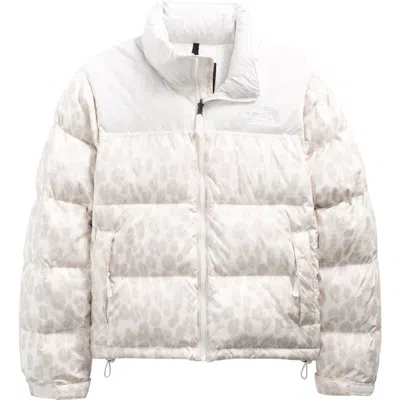 THE NORTH FACE WOMEN'S THE NORTH FACE LEOPARD PRINT 1996 RETRO NUPTSE 700 DOWN JACKET