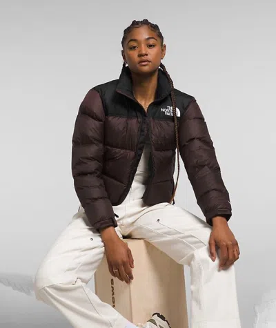 THE NORTH FACE WOMENS/ THE NORTH FACE 1996 RETRO NUPTSE JACKET 700 DOWN-COALBRWN