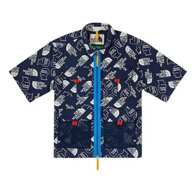THE NORTH FACE THE NORTH FACE X Brain Dead 76 Boxy Ss Mountain Shirts 'Blue'