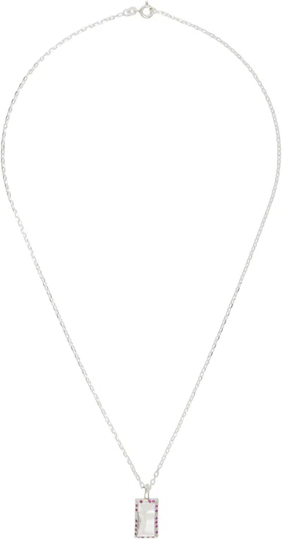 THE OUZE RUBY FACET INGOT NECKLACE