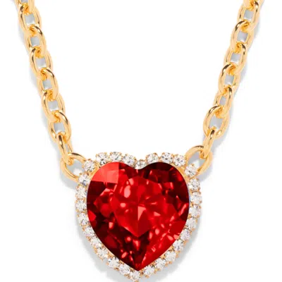 THE PINK REEF WOMEN'S RED THE PINK REEF G OCEAN NECKLACE IN RUBY