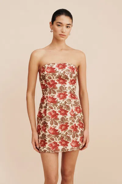 THE POSSE ROSALIE STRAPLESS MINI DRESS