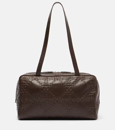 THE ROW ASTRA LEATHER SHOULDER BAG