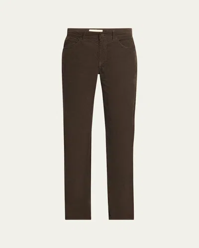 THE ROW CARLYL CORDUROY STRAIGHT-LEG PANTS