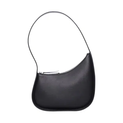 THE ROW THE ROW HALF MOON SHOULDER BAG 'BLACK'